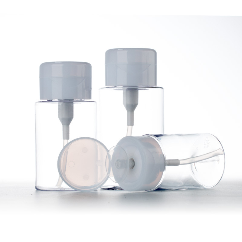 Nail Art Flip Cap Empty Bottle Cosmetic Nail Polish Press Bottle Nail Polish Nail Polish Water Nail Art Removal Water Small Bottle Nail Art Shop