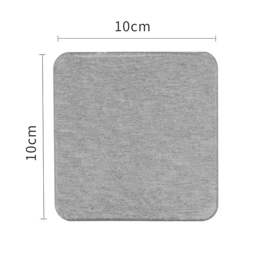 Yunfeng Yunfeng factory direct sales diatomaceous earth wash coaster kitchen balcony absorbent coaster diatom mud waterproof pad