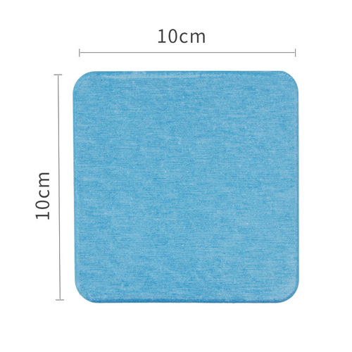 Yunfeng Yunfeng factory direct sales diatomaceous earth wash coaster kitchen balcony absorbent coaster diatom mud waterproof pad