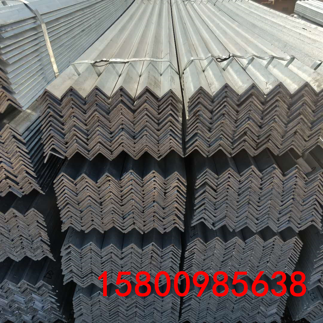 工地预埋镀锌角钢 40*40*3输电塔用耐腐避雷 Q235镀锌角钢 黑角钢