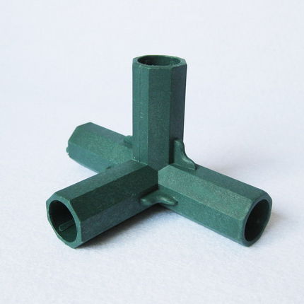 Conector de la hebilla de la siembra de hortalizas y flores de efecto invernadero tubo redondo de ratán escalada de plástico recubierto tubo de acero accesorios de jardinería image 27