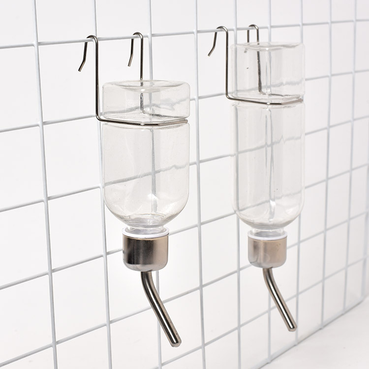 Perro suministros automático fuente de beber Cubo de peluche francés bola colgando hervidor alimentador de agua sin fugas