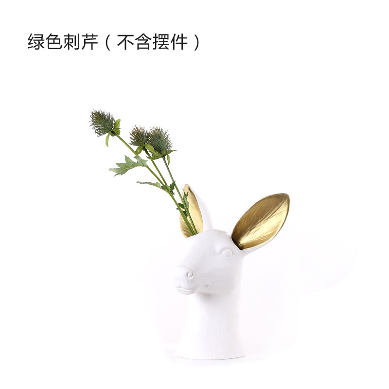 Creativo florero decoración moderna minimalista vino gabinete pasillo Oficina escritorio interior suave decoración al por mayor