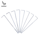 Заводские запасы на открытом воздухе для кемпинга аксессуары для палатки Вопрос о налоге 7 -Шарктер Дин Дин Инь Дин Дин Дин Цинк оцинкованные