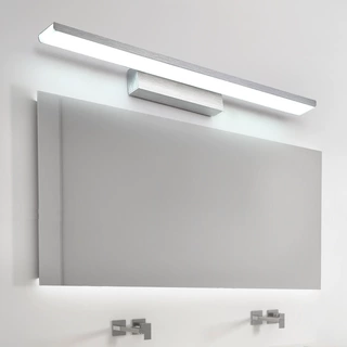 铝材镜前灯led 浴室卫生间书房卧室镜柜镜前灯铝材拉丝现代壁灯