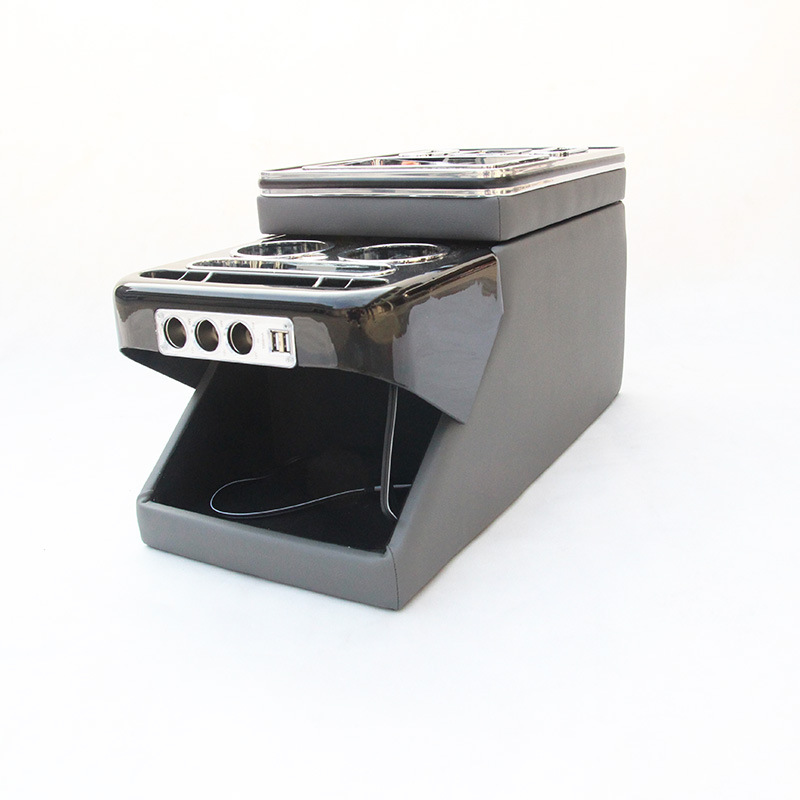马自达 本田 – Armrest box Mazda 8, Elysion - upgraded-deluxe-gray-with-light