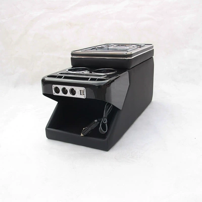 Mazda 8 Special Modified Armrest box - upgrade-luxury-black-with-light