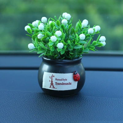 Car ornaments — plant car creative perfume