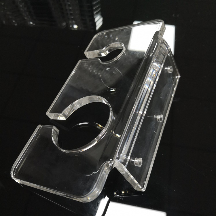 美容仪器亚克力配件架展示挂架有机玻璃OPT激光支架广州工厂隔板