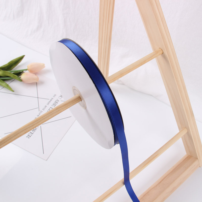 1cm cinta de poliéster al por mayor cinta de color sólido cinta de tela flor material de embalaje regalo arco cinta