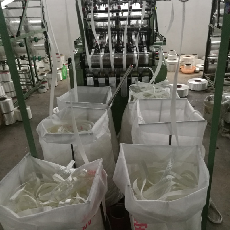 白织带温室大棚压膜扁带大棚带涤纶丝带编制抗老化白色织带编制带