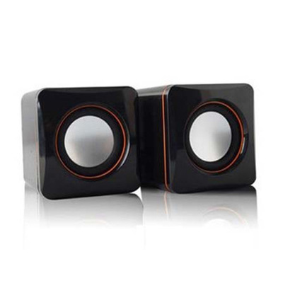 Desktop Laptop USB Mini Speaker Square Mini Speaker 101C Portable Speaker Computer Small Speaker