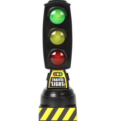 Simulation traffic light toy traffic light model road sign kindergarten children's teaching aids train scene