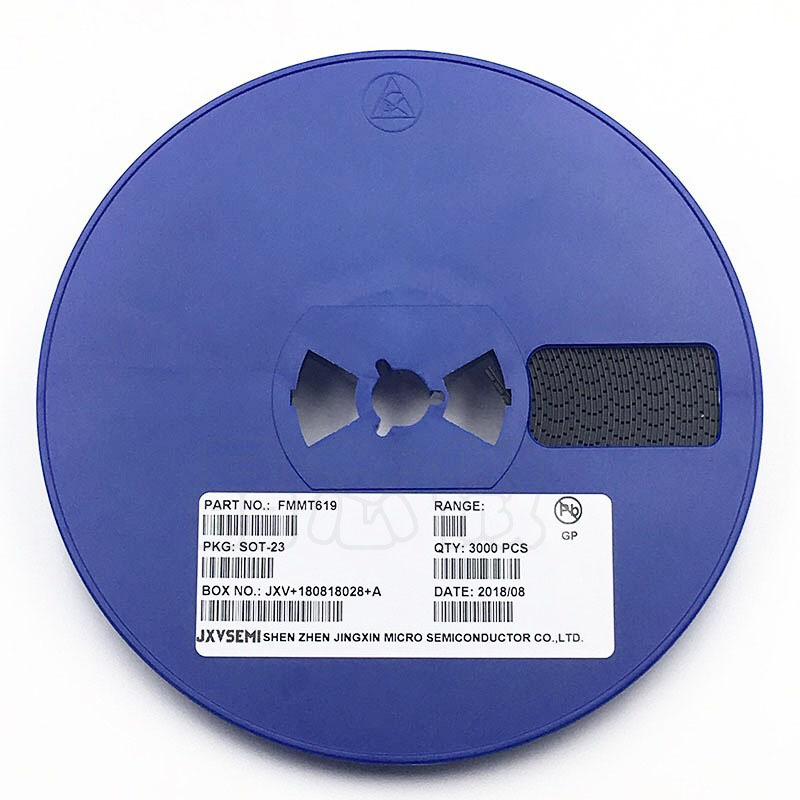 FMMT619 SOT-23 丝印619 贴片三极管 全新原装现货