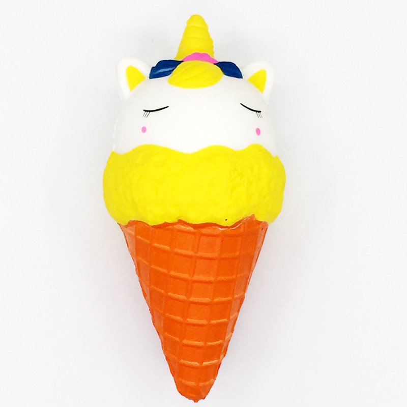 Squishy lento rebote unicornio ventilación descompresión accesorios de juguete Nuevo juguete de rebote lento hamburguesa pastel