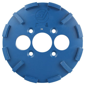 工厂发货-广晶250mm/290mm超耐用水泥地板磨盘磨块