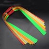 Street slingshot, two-color hair rope with flat rubber bands, 1.0mm, wholesale, increased thickness