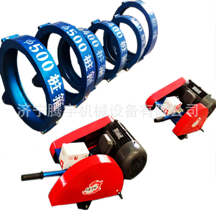 山东济宁卡箍式管柱切桩机电动截桩机厂家卡箍截桩机变频高效节能