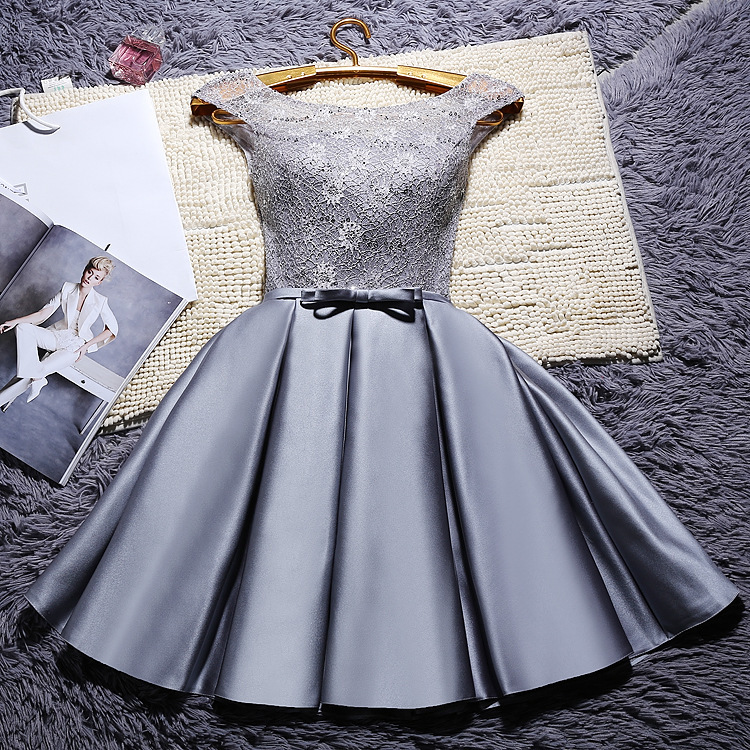 2025 nuevo vestido de dama de honor vestido pequeño vestido de dama de honor vestido de dama de honor corto delgado verano mujer