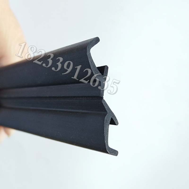 三元乙丙铝合金塑钢门窗密封条丁字形橡胶穿条密封条