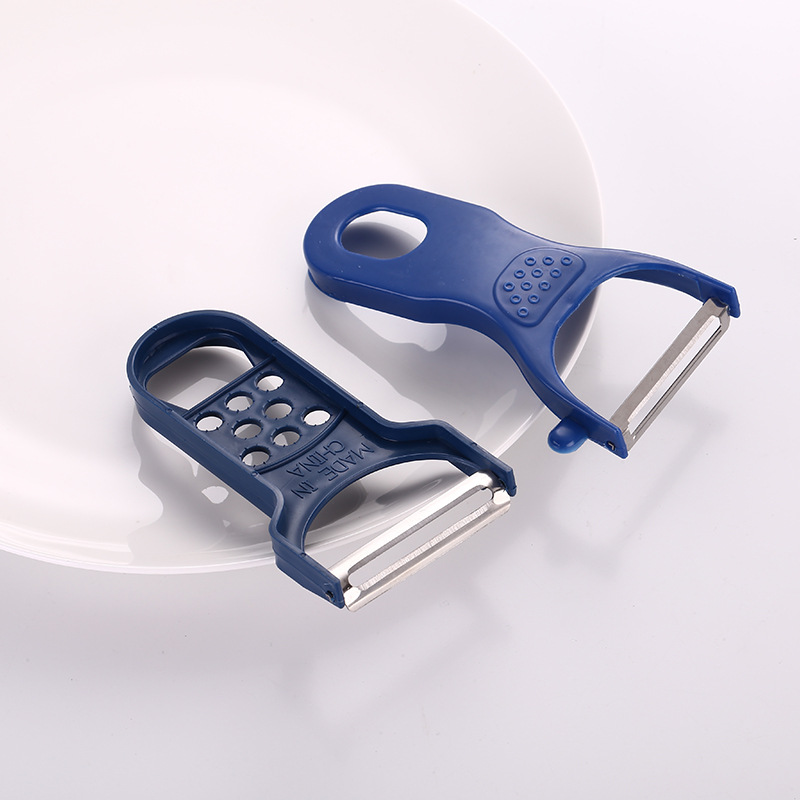 Pelador de fruta transparente pelador de fruta pelador de acero inoxidable pelador de manzana