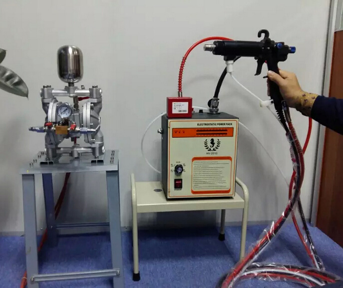 海马静电喷枪手工喷涂液体静电喷涂用喷枪