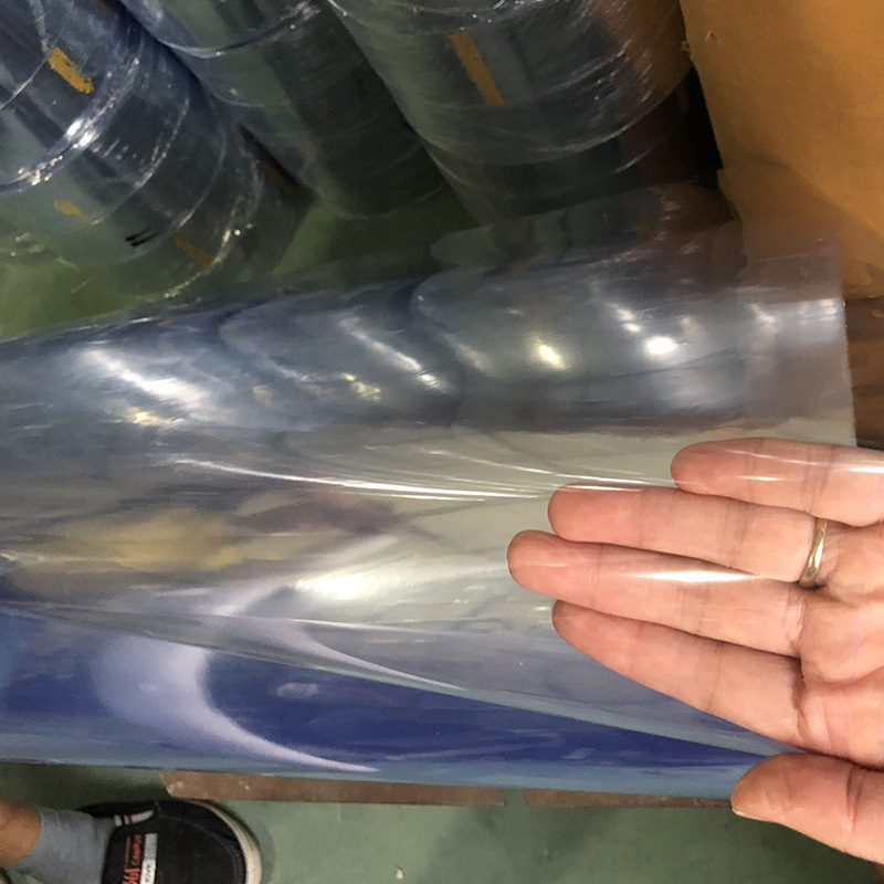 批发兰光透明膜PVC窗口膜 PVC透明覆膜 PVC彩盒窗口片
