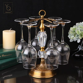 杯架、酒杯架;装饰托盘;金属工艺品