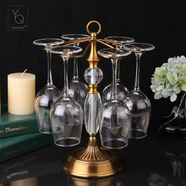 杯架、酒杯架;装饰托盘;金属工艺品