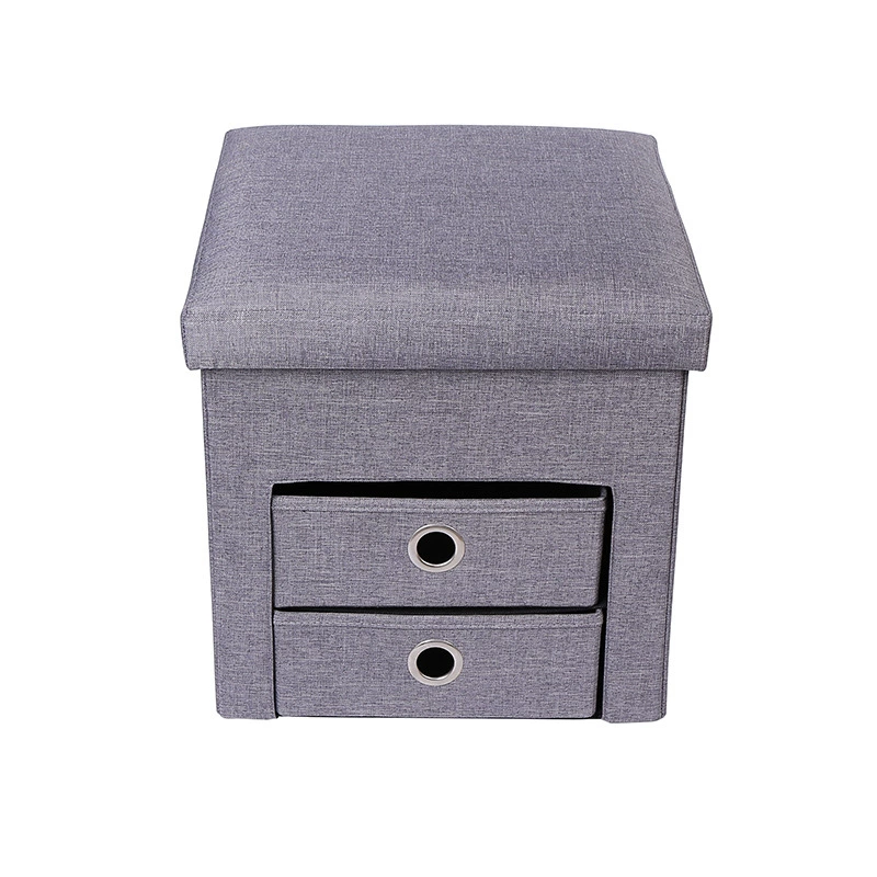Табурет-ящик для хранения напрямую от производителя, домашний органайзер, тканевый ящик для хранения, корзина для хранения, складной