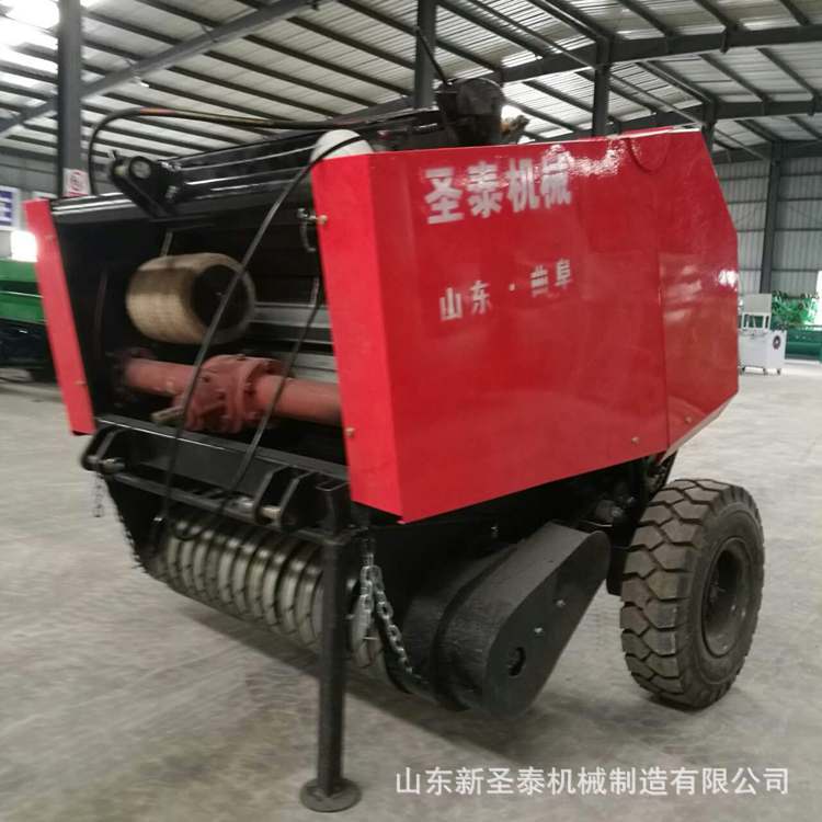 自动捡拾麦秆回收打捆机 畜牧秸秆打包机 青储专用秸秆打捆机