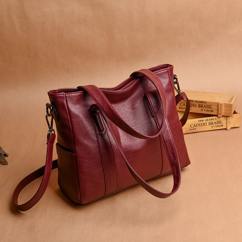 Cross-border bag women's bag new style  middle-aged mother commuting large capacity tote bag trendy armpit bag shoulder bag