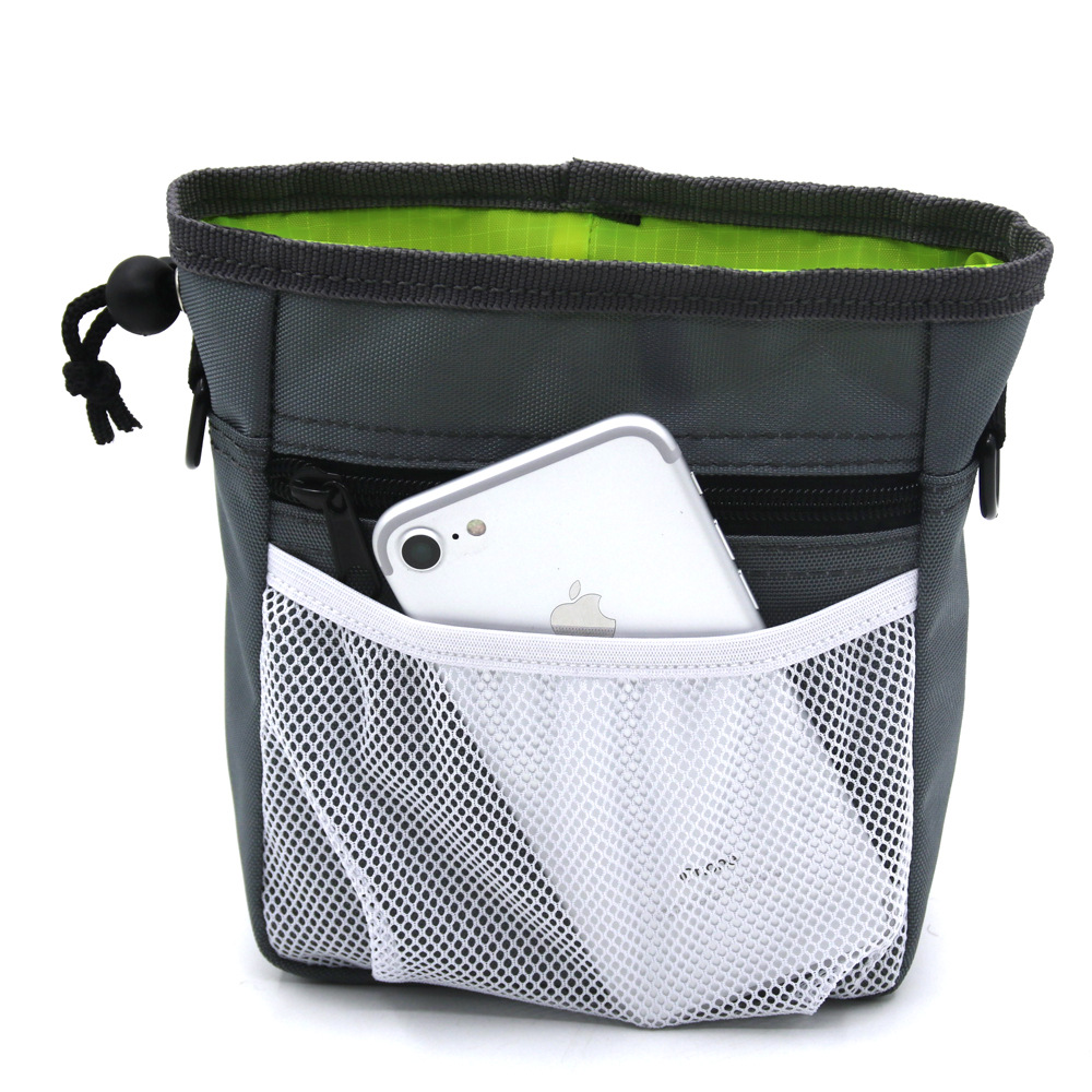Bolsa de comida para perros multifuncional portátil transfronteriza bolsa de almacenamiento bolsa de entrenamiento para mascotas de gran capacidad merienda ventas directas de fábrica