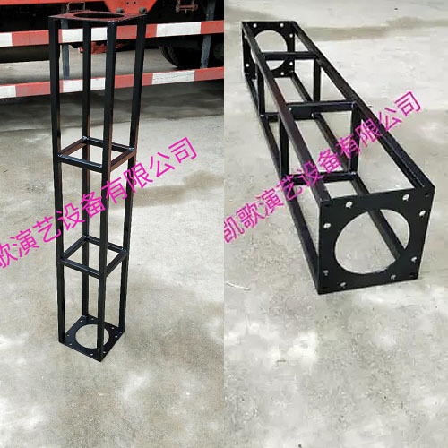 四川行架成都户外背景桁架婚庆舞台架广告背景架黑色方管桁架批发