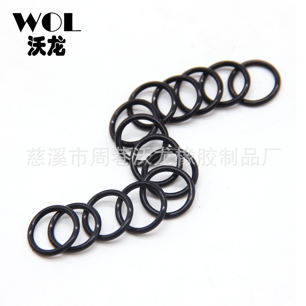 厂家直供NBR丁晴O型圈橡胶密封圈高质量精密O形圈回弹好防水O圈