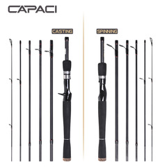 28040 CAPACI [multi-section ultra-short-circuit sub-rod] 2.1/2.4m M straight gun handle bass sea fishing rod 67