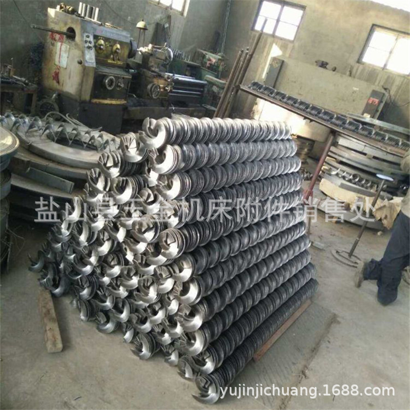 拍削彻底 厂家供应数控机床螺旋杠排屑机 螺旋叶片 排屑机螺旋杠