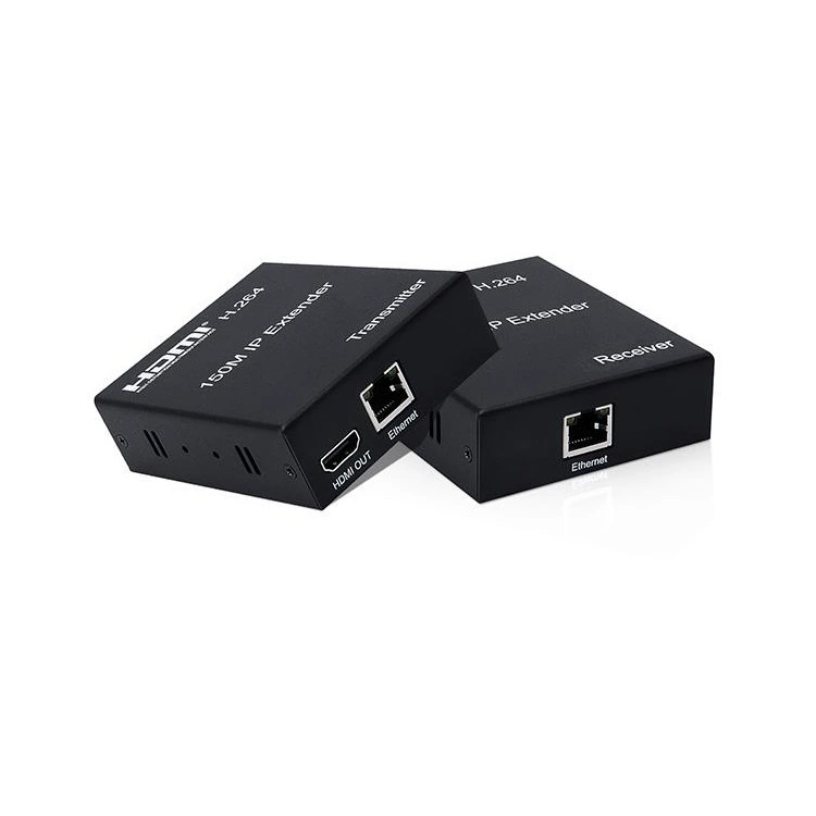 HD удлинитель HDMI на 150 метров, HDMI к RJ45, одно сетевой сигнал-усилитель с инфракрасным устройством, 1080p