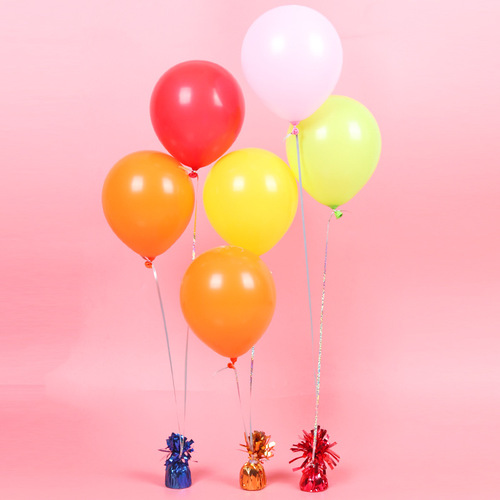 New aluminum foil balloon gravity block, aluminum foil balloon pendant, ascending aluminum foil balloon pendant, balloon accessories