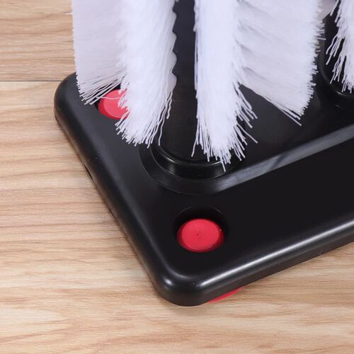 Detachable three-head cup washing brush soft bristles decontamination cleaning glass thermos cup multifunctional cup brush home bar brush