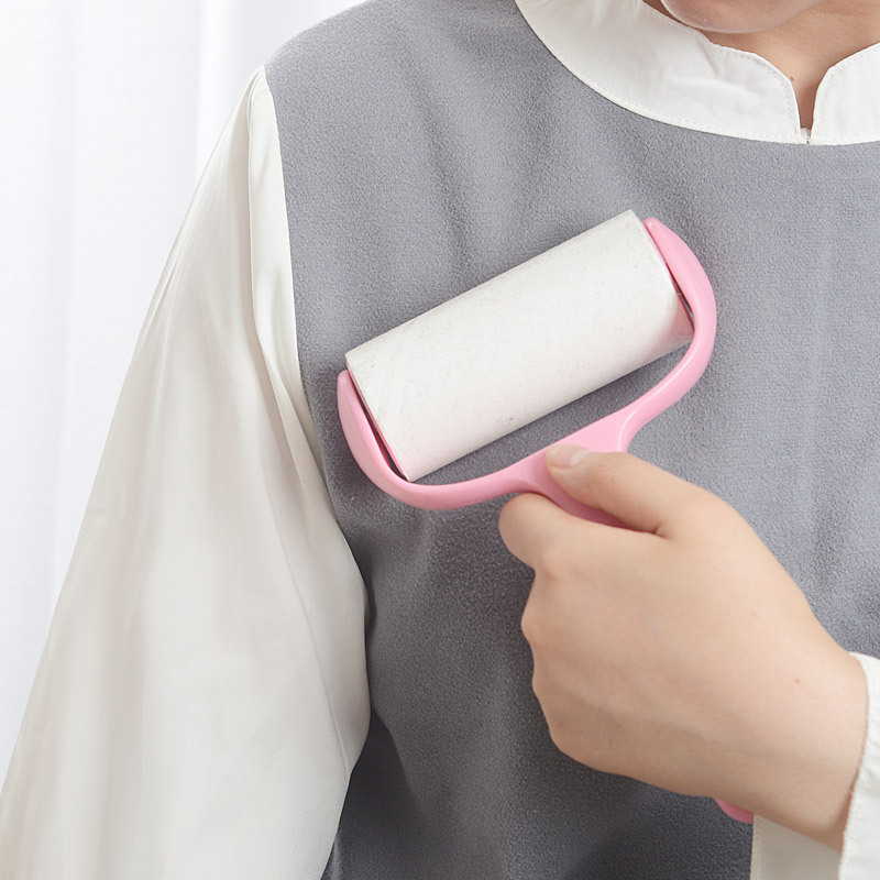 メーカー直販リッピング式粘着ローラー携帯用粘着ペット用粘着毛除去器ロール除塵ブラシ|undefined