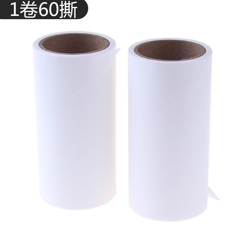 Directo de fábrica desgarrable rodillo pegajoso portátil ropa pegajosa PET removedor de pelo cepillo de polvo rodillo