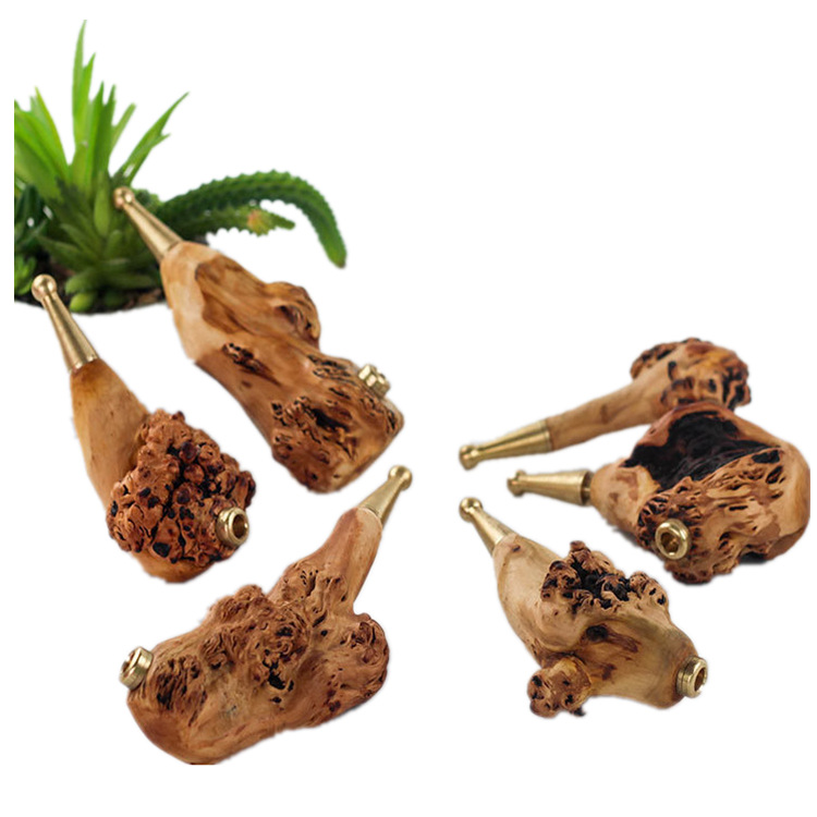 云南特色黑果木留疤烟嘴过滤嘴烟嘴生态木雕木质摆件工艺品批发