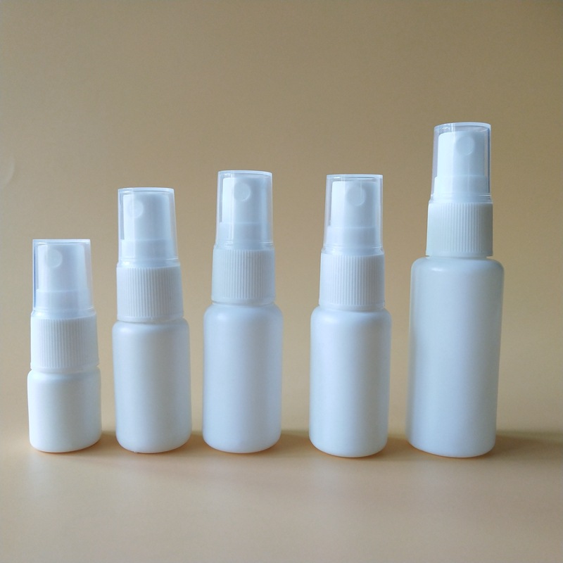 现货 5 10 15 20 30ml50100毫升塑料瓶白色喷雾瓶 pe喷瓶喷壶