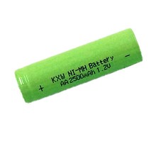 1.2充电镍氢电池 用于灯具　玩具　剃须刀 　电子称　AA 2500MAH