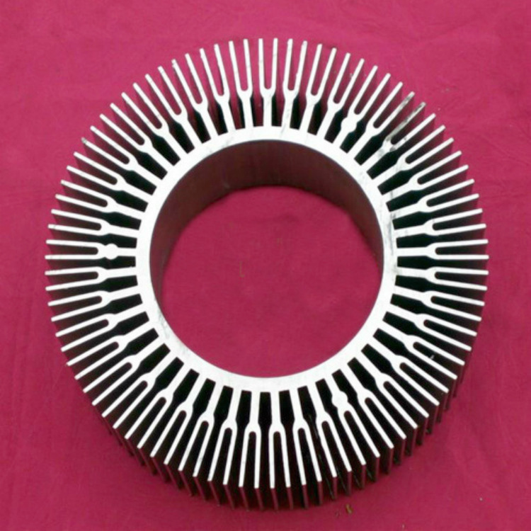 多规格多款式截面散热器 电子电器产品IC主板PCB散热铝型材