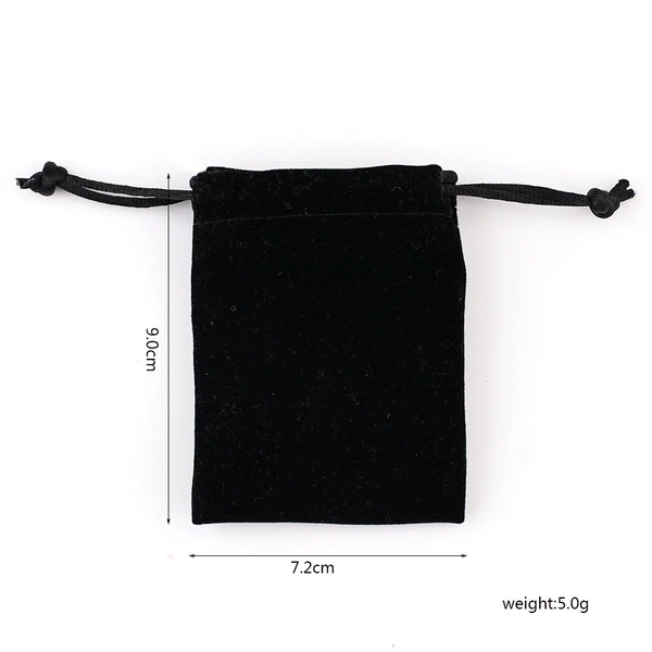 Black bag, with your logo imprint