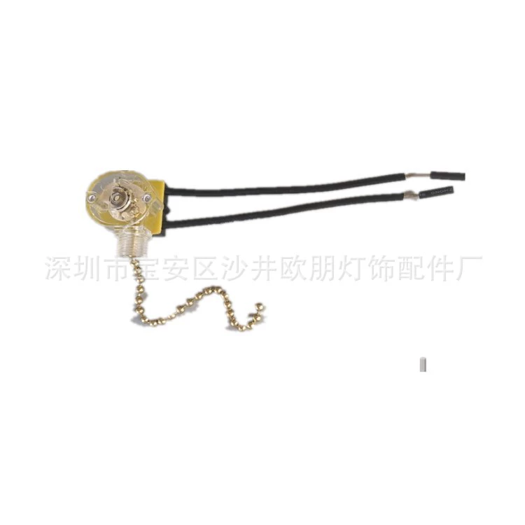 Двухступентный переключатель-молния Полупрозрачный переключатель-молния вентилятор люстра специальная линия переключателя-молния 1