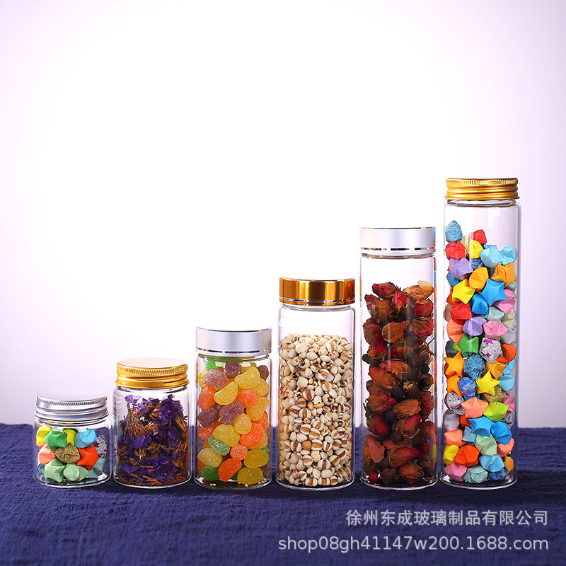 即食燕窝瓶 花茶玻璃瓶手工糖果瓶 虫草瓶胶囊瓶黑枸杞包装瓶