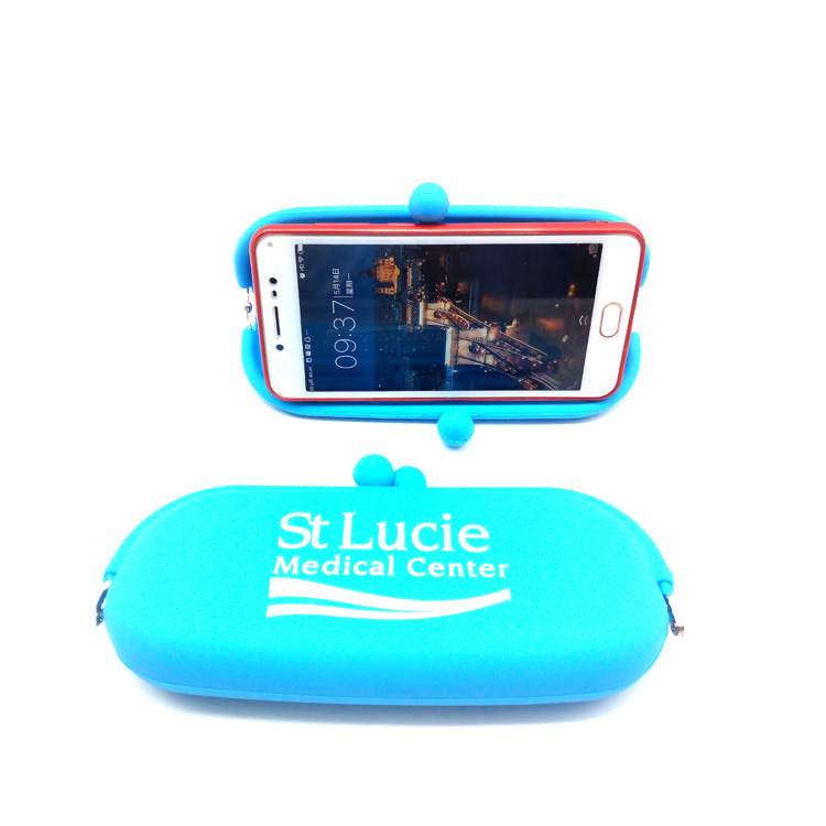 厂家专业制做硅胶眼镜包易清洁不沾水时尚包用途多多轻便防水收纳